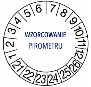 Wzorcowanie nieakredytowane pirometru (termometru na podczerwień)+ świadectwo wzorcowania