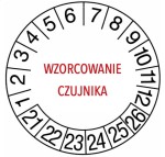 Wzorcowanie akredytowane czujnika cyfrowego do 25.4 mm  + świadectwo wzorcowania CIA-ILAC MRA